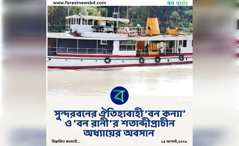 স্মৃতির জলযান নিলামে বিক্রি: অবসান ঘটল সুন্দরবনের ঐতিহ্যবাহী ‘বন কন্যা’ ও ‘বন রানী’র শতাব্দীপ্রাচীন অধ্যায়ের